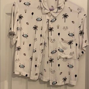 White blouse from forever 21